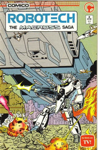 Robotech Macross Saga #3 by Comico Comics