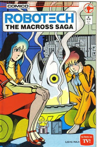 Robotech Macross Saga #4 by Comico Comics