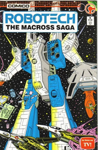 Robotech Macross Saga #5 by Comico Comics