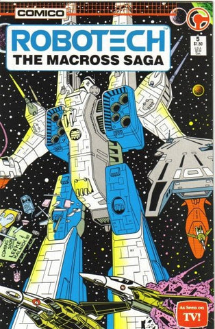 Robotech Macross Saga #5 by Comico Comics