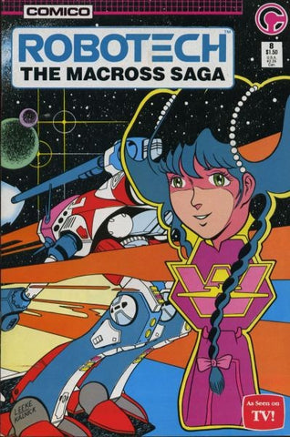 Robotech Macross Saga #8 by Comico Comics