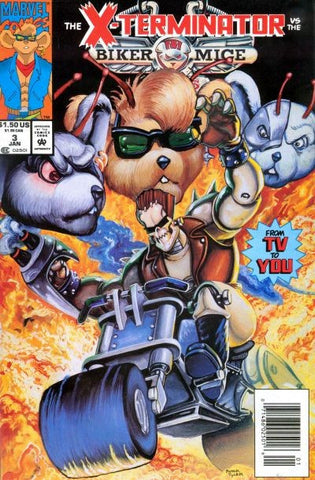 Biker Mice From Mars #3 by Marvel Comics