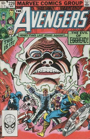 Avengers #229 by Marvel Comics