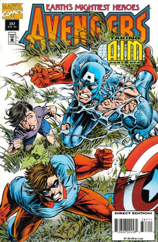 Avengers #387 by Marvel Comics