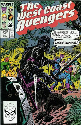 West Coast Avengers #39 by Marvel Comics