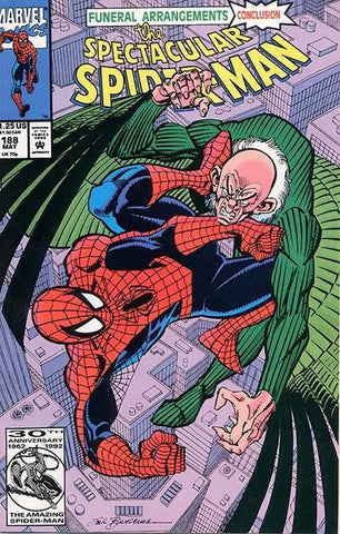 Spectacular Spider-Man #188 by Marvel Comics