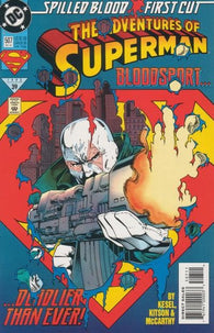 Adventures Of Superman #507 by DC Comics