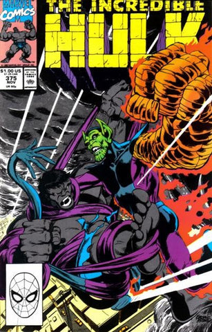 incredible Hulk #375 by Marvel Comics