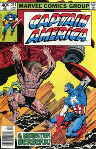 Captain America #244 by Marvel Comics