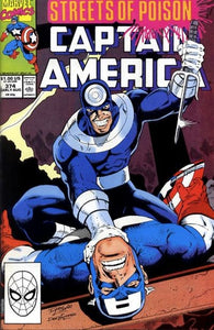 Captain America #374 by Marvel Comics