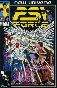 Psi-Force #4 by Marvel Comics