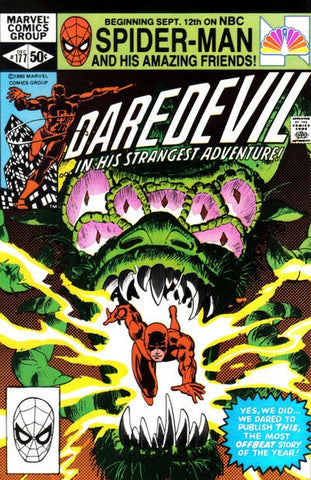 Daredevil #177 by Marvel Comics