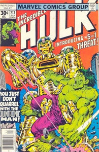 Incredible Hulk #213 by Marvel Comics