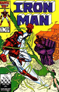 Iron Man #209 by Marvel Comics