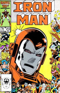 Iron Man #212 by Marvel Comics
