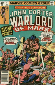 John Carter Warlord Of Mars #6 by Marvel Comics