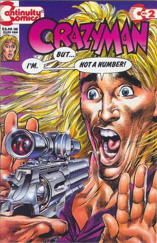 Crazyman #2 by Continuity Publishing