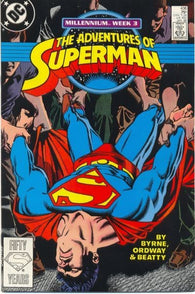 Adventures Of Superman #437 by DC Comics