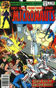 Micronauts #3 by Marvel Comics