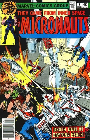 Micronauts #3 by Marvel Comics