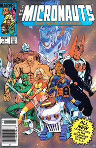Micronauts New Voyages #1 by Marvel Comics