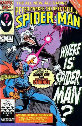 Spectacular Spider-Man #117 by Marvel Comics