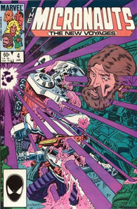 Micronauts New Voyages #4 by Marvel Comics