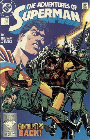 Adventures Of Superman #446 by DC Comics