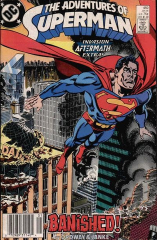 Adventures Of Superman #450 by DC Comics