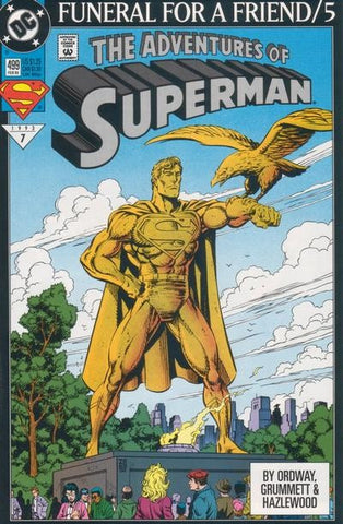 Adventures Of Superman #499 by DC Comics