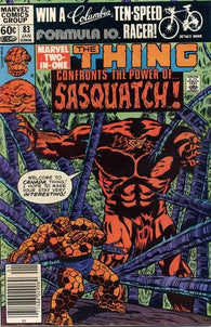 Marvel Two In One #83 by Marvel Comics