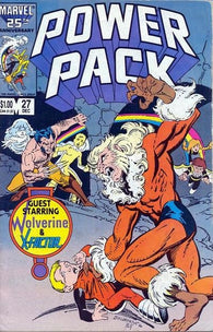 Power Pack #27 by Marvel Comics