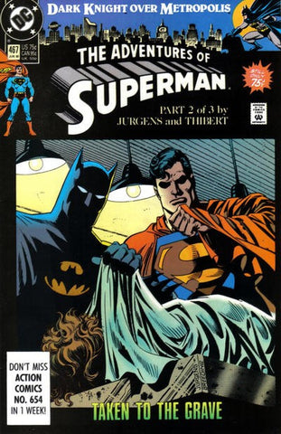 Adventures Of Superman #467 DC Comics