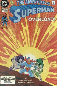 Adventures Of Superman #469 of DC Comics