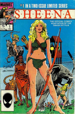 Sheena Movie Adaptation #1 by Marvel Comics