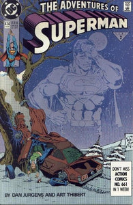 Adventures Of Superman #474 by DC Comics