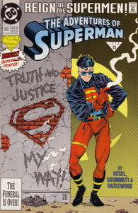 Adventures Of Superman #501 by DC Comics