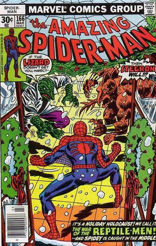 Amazing Spider-Man #166 by Marvel Comics