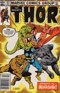 The Might Thor #321 by Marvel Comics