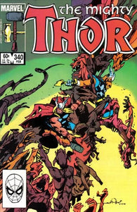 The Might Thor #340 by Marvel Comics