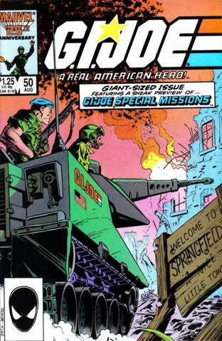 G.I. Joe #50 by Marvel Comics