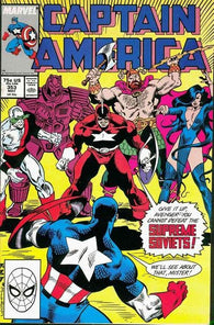 Captain America #353 by Marvel Comics