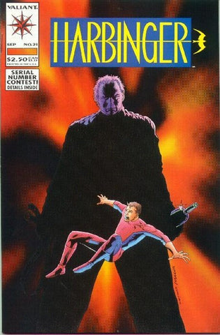 Harbinger #21 by Valiant Comics