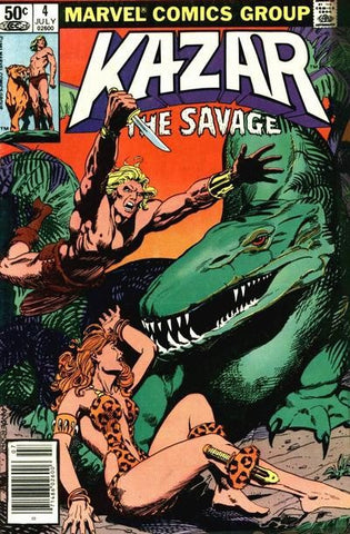 Ka-Zar #4 by Marvel Comics