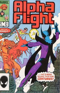Alpha Flight #21 by Marvel Comics
