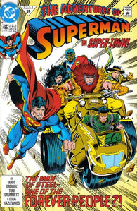 Adventures Of Superman #495 by DC Comics