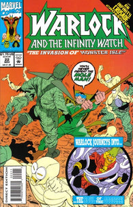 Warlock And Infinity Watch #22 by Marvel Comics