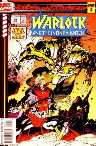 Warlock And Infinity Watch #24 by Marvel Comics