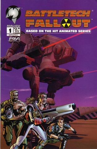 Battletech Fallout #1 by Malibu Comics