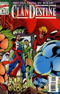 Clandestine #9 by Marvel Comics